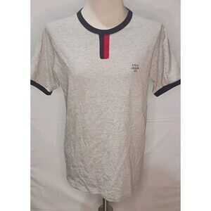 Vintage Y2K Polo Jeans Co. By Ralph Lauren Gray T-shirt Size Small